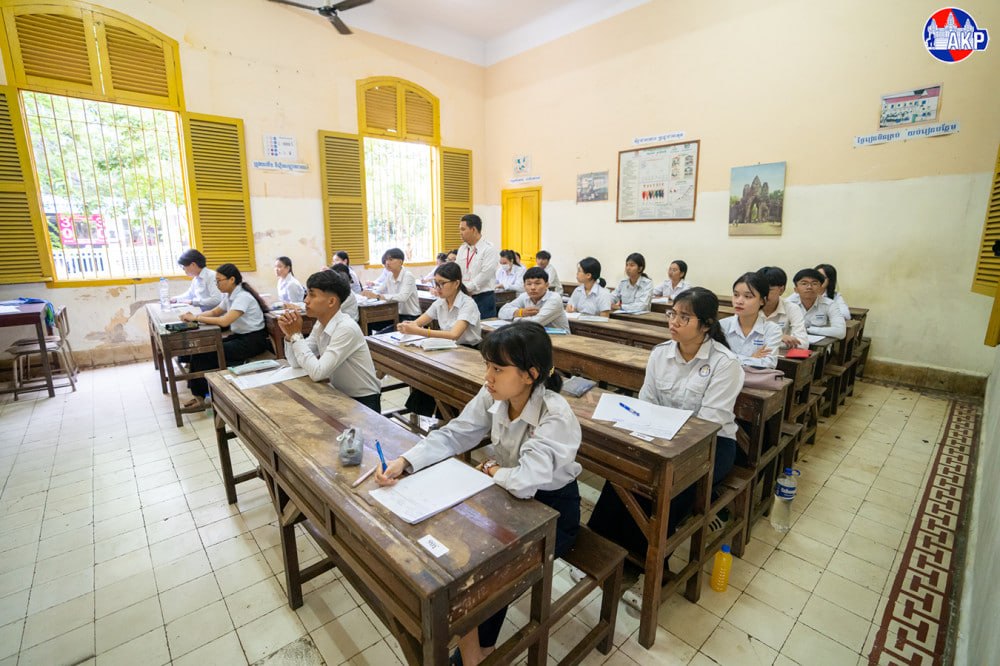 Cambodia’s 2026 Upper Secondary School Exam Concludes Smoothly