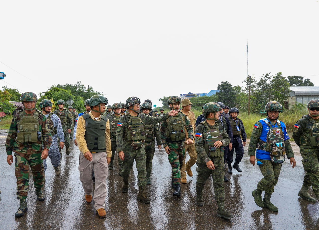 Philippine Armed Forces Chief Visits Boeung Trakuon Border Checkpoint